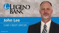 John Lee, Chief Credit Officer
Photo and Legend Bank logo