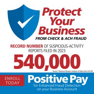 Protect your business with positive pay