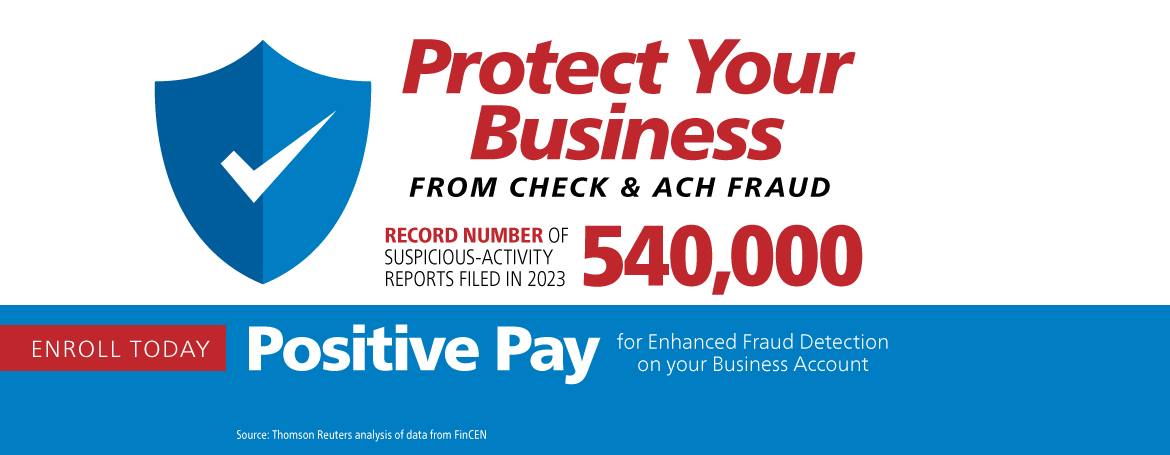 Protect your business with positive pay