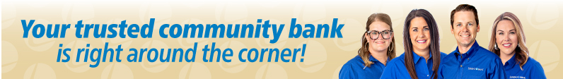 Your trusted community bank in Sherman is right around the corner!